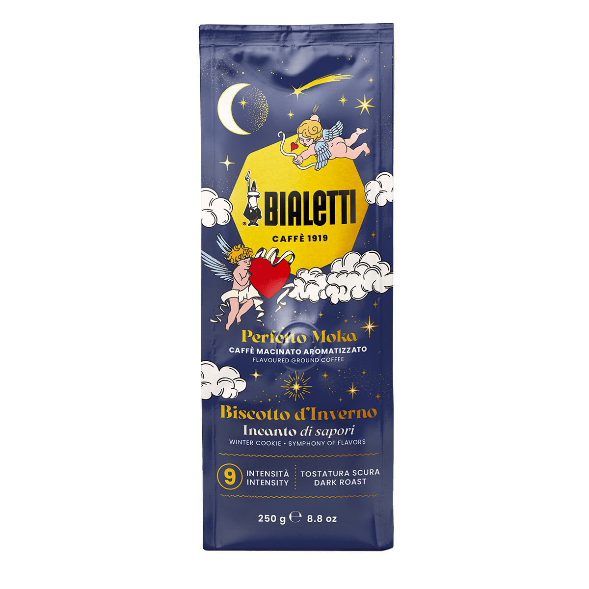 Caffè macinato - Perfetto Moka Biscotto d'inverno