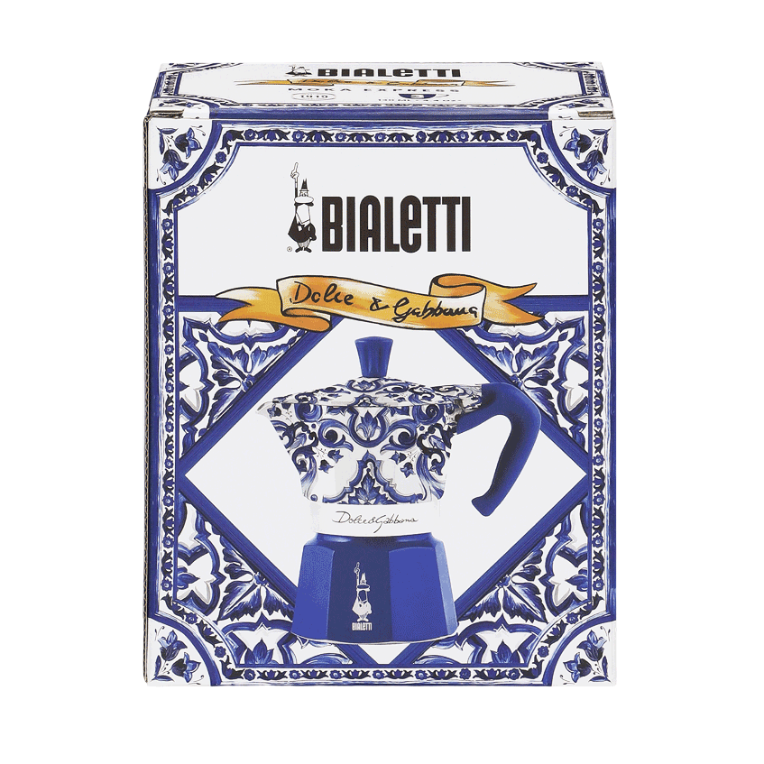 Moka Express Bialetti Dolce&Gabbana Blu Mediterraneo