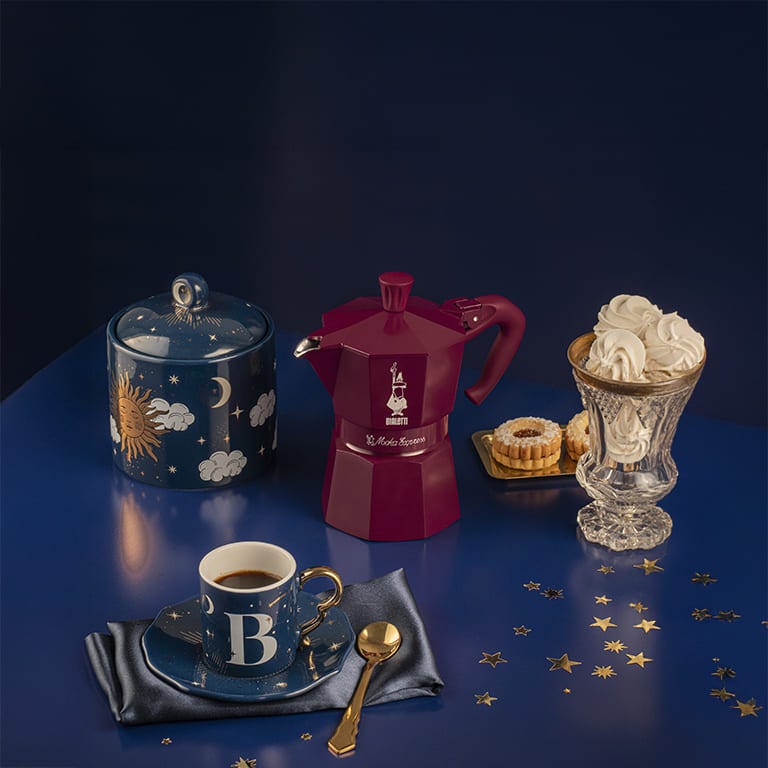 Moka Express 1 tazza burgundy