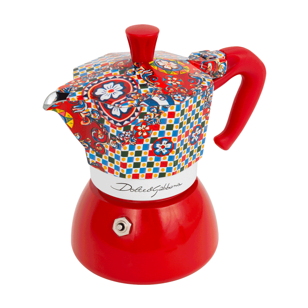 Moka Induction Bialetti Dolce&Gabbana Carretto Siciliano
