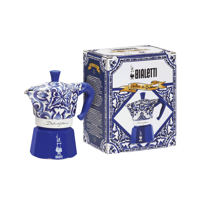 Moka Express Bialetti Dolce&Gabbana Blu Mediterraneo