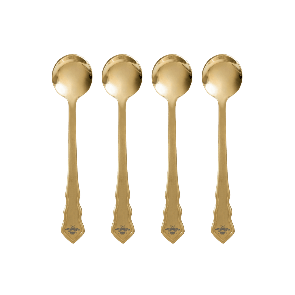 Set 4 cucchiaini dorati - Bridgerton