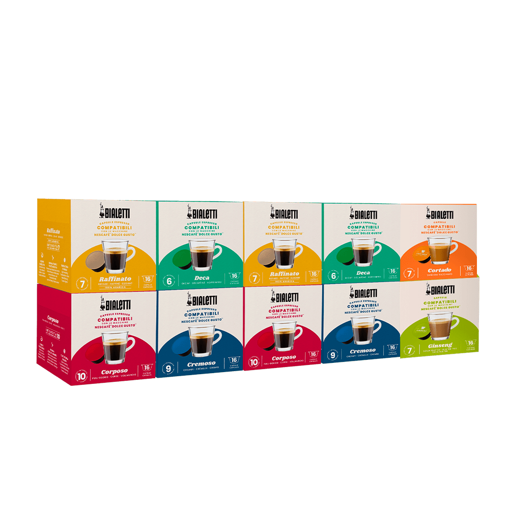 Kit 5 + 5 omaggio | capsule compatibili Dolcegusto